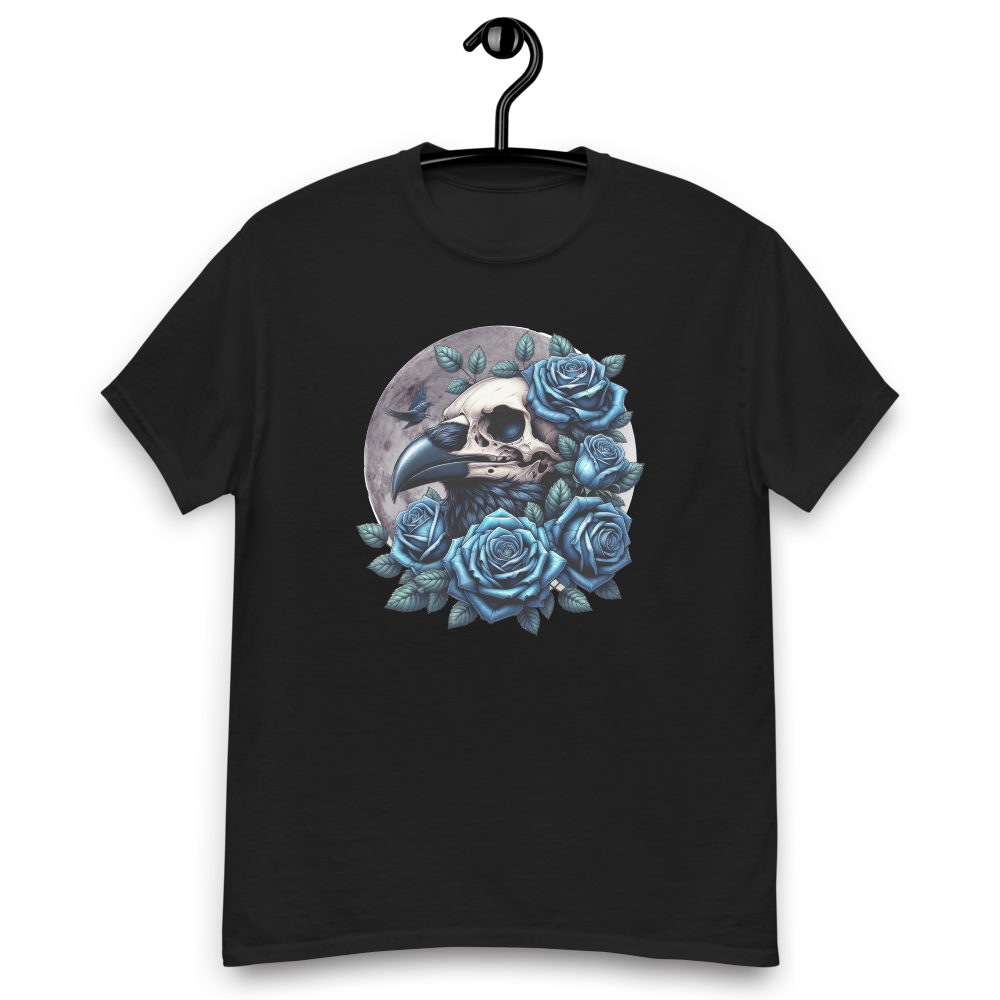 Nevermore Bloom T-Shirt schwarz, auf dem Bügel