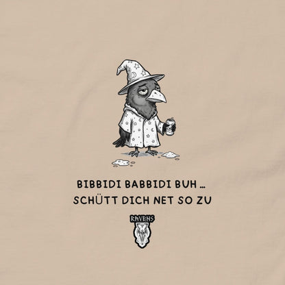 Promillerabe T-Shirt Sand, Motiv im Detail