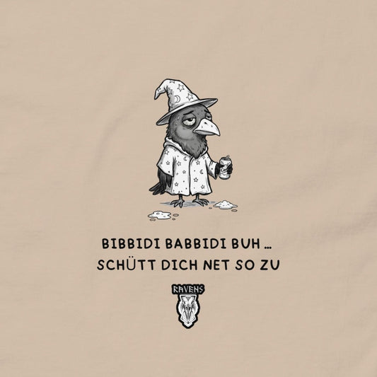 Promillerabe T-Shirt Sand, Motiv im Detail