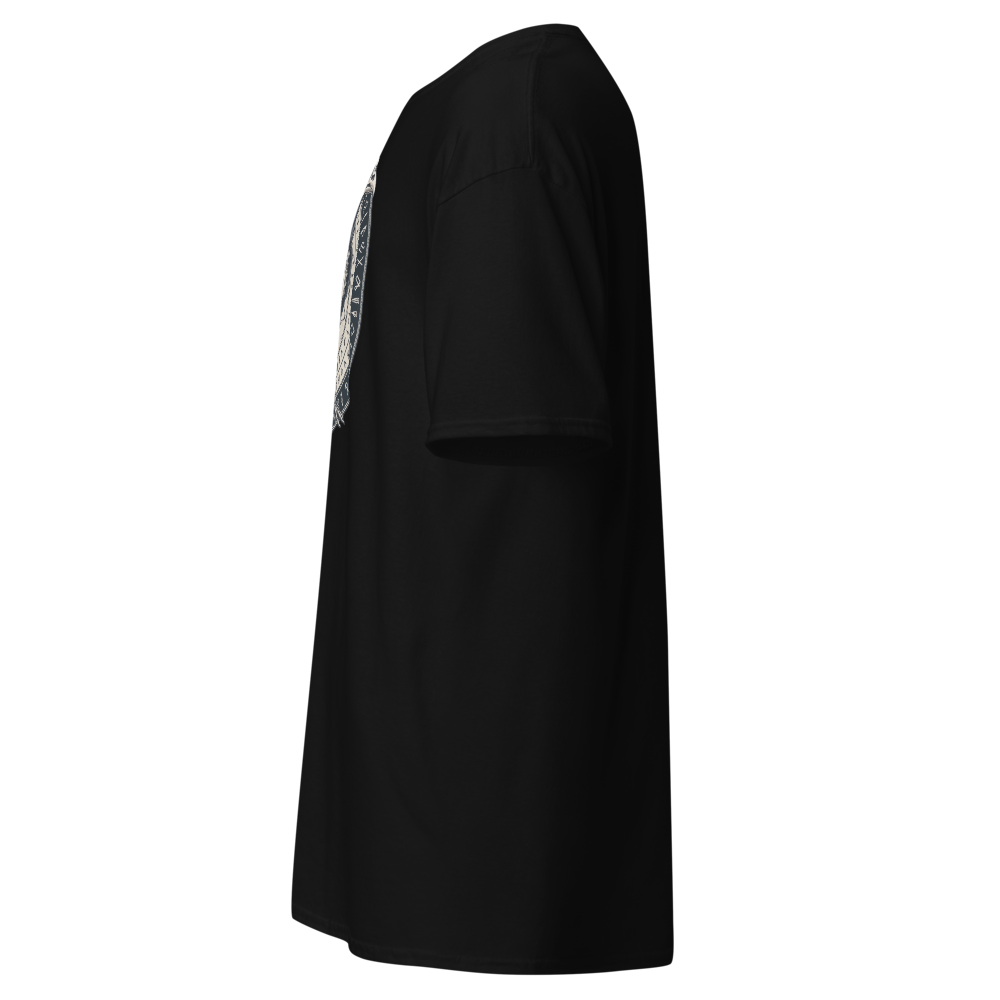 Raven Sigil T-Shirt schwarz, seitliche Ansicht